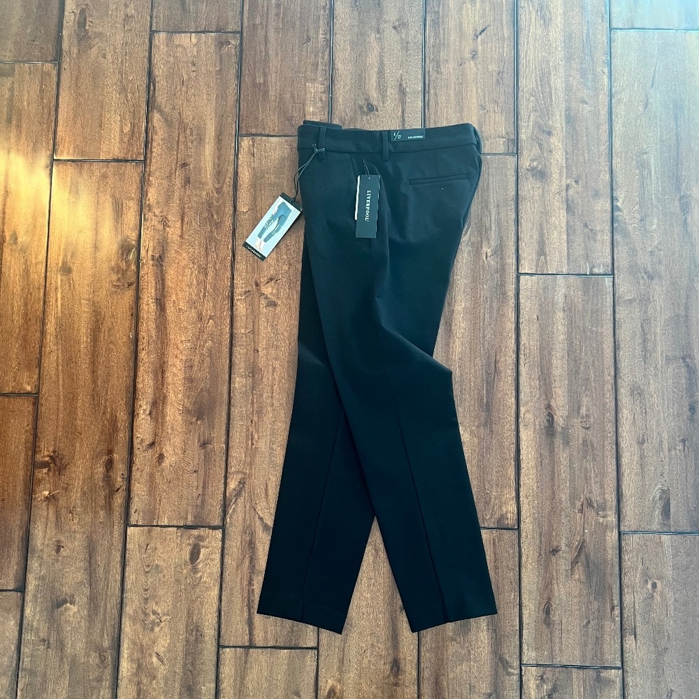 Liverpool Black Kelsey Knit Trouser